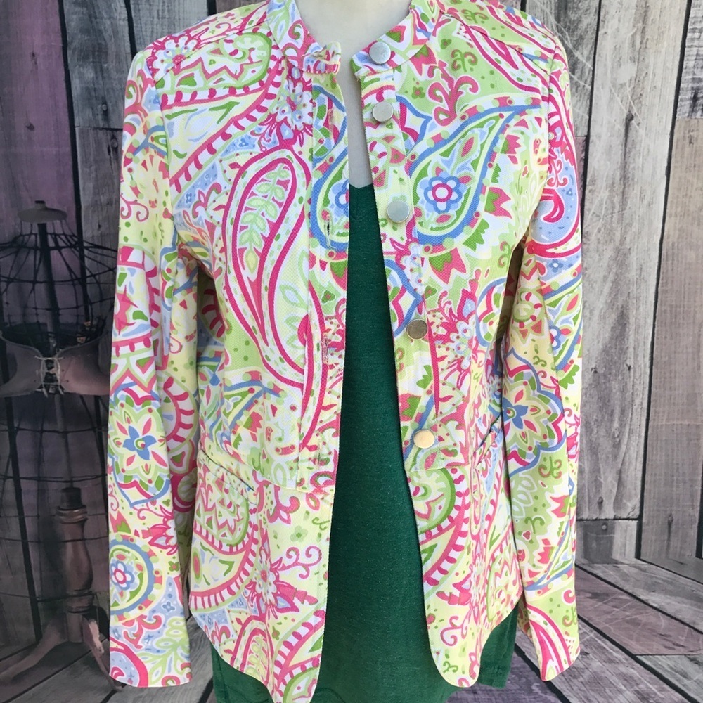 Lilly And Van Paisley Jacket - Picture 4 of 9